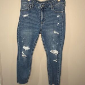 Old Navy Mid Rise Rockstar Super Skinny Size 12 Short